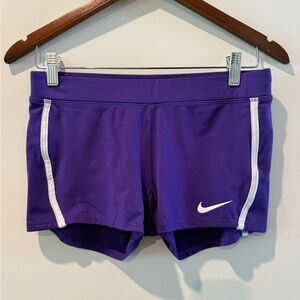 Nike Women's Vibrant Purple Athletic Shorts